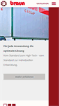 Mobile Screenshot of braun-waelzlager.de